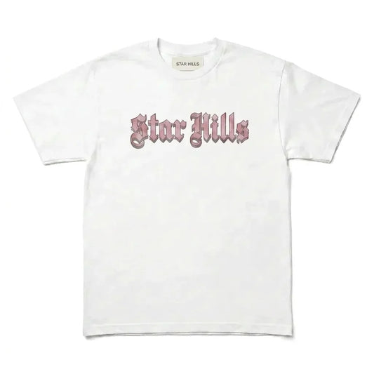 Star Hills White and Pink T-Shirt