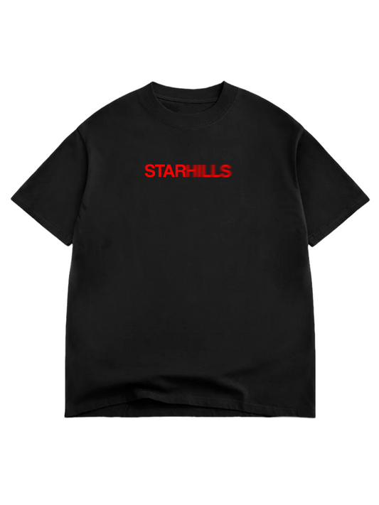 Star Hills Blurry Black Tee