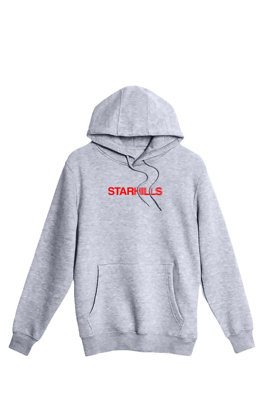 Star Hills Blurry Gray Hoodie