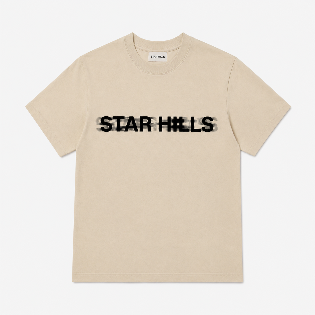 Star Hills Motion logo Bone T-Shirt