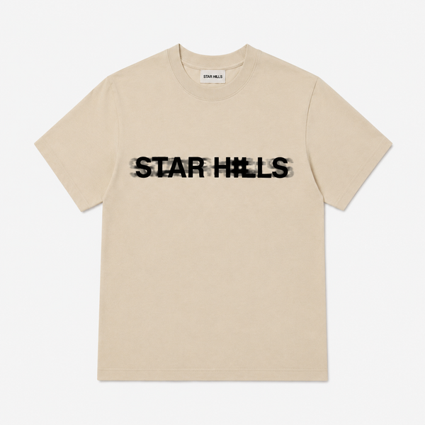Star Hills Motion logo Bone T-Shirt