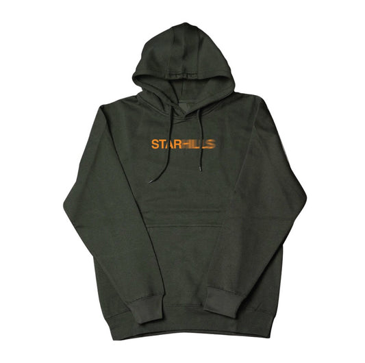 Green Star Hills Blurry Hoodie