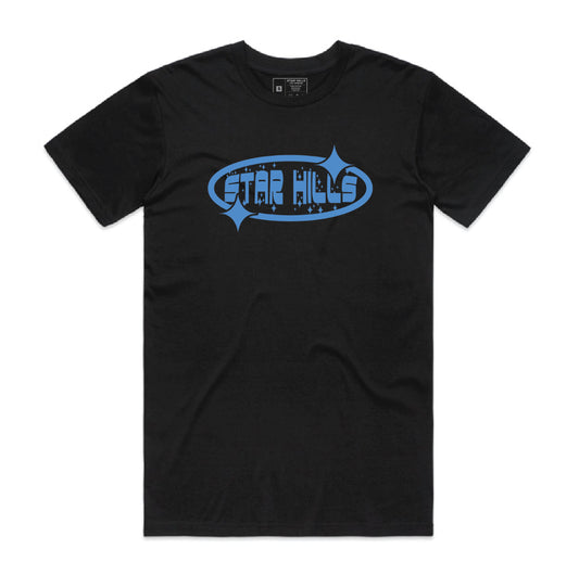 Black Galaxy Tee (Puff Print)