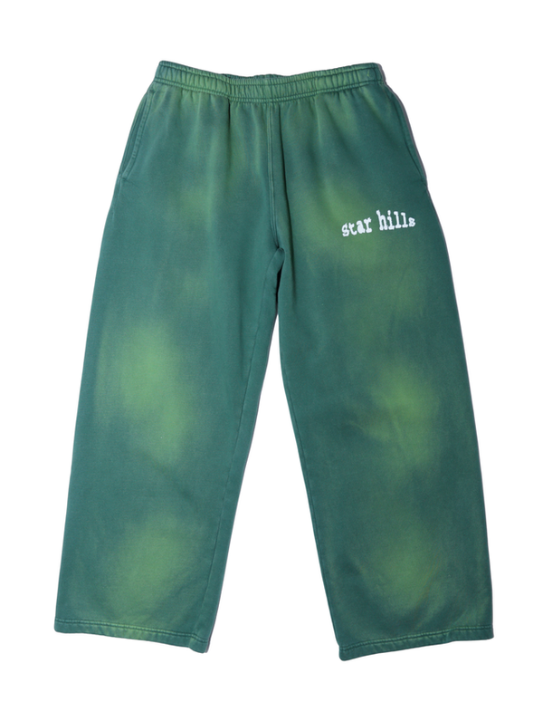 Forest Green Star Hills Baggy Sweats