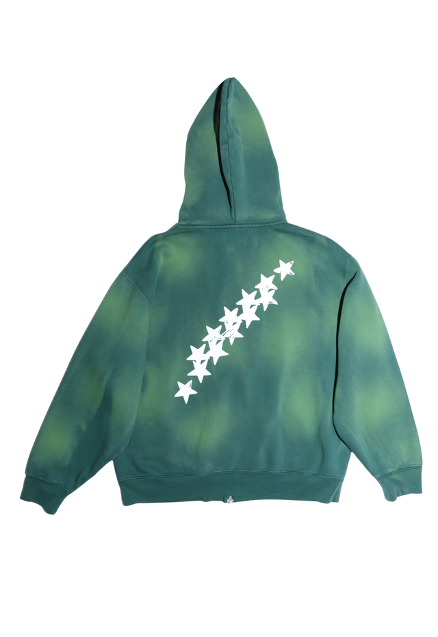 Forest Green Star Hills Zip Up